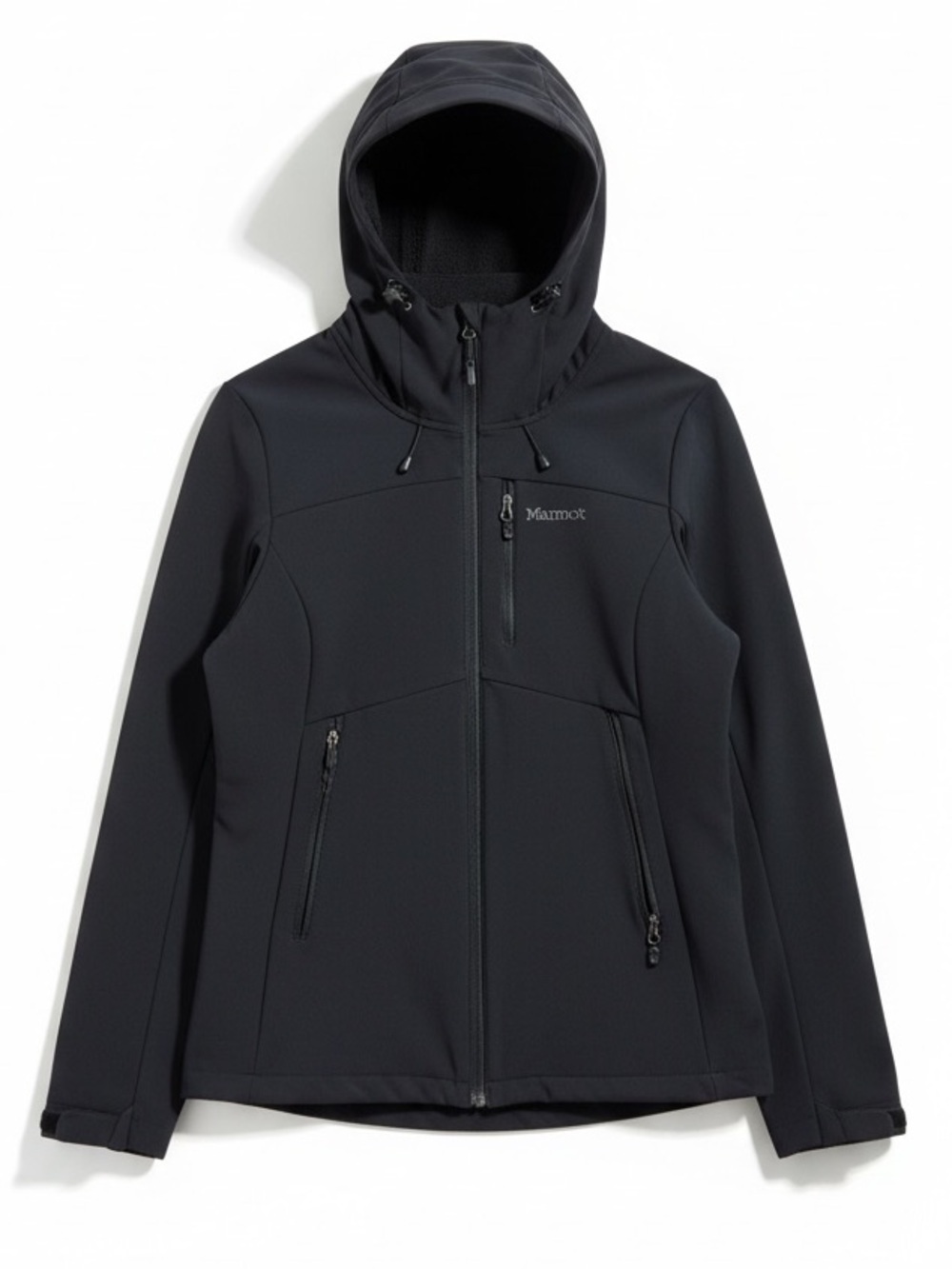 Marmot Black Softshell Jacket – Size Medium - Picture 6 of 6